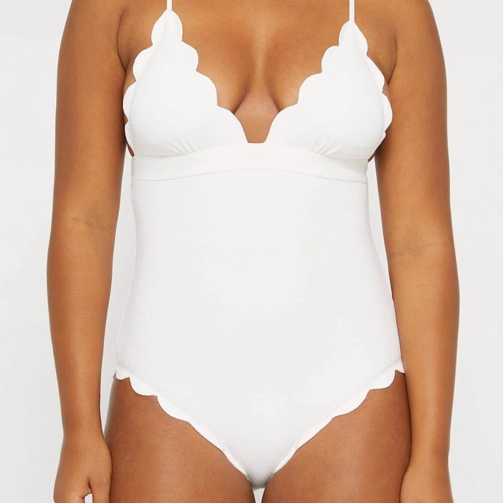 Santa Clara Maillot  Coconut Swim One-Piece NWT  Size M